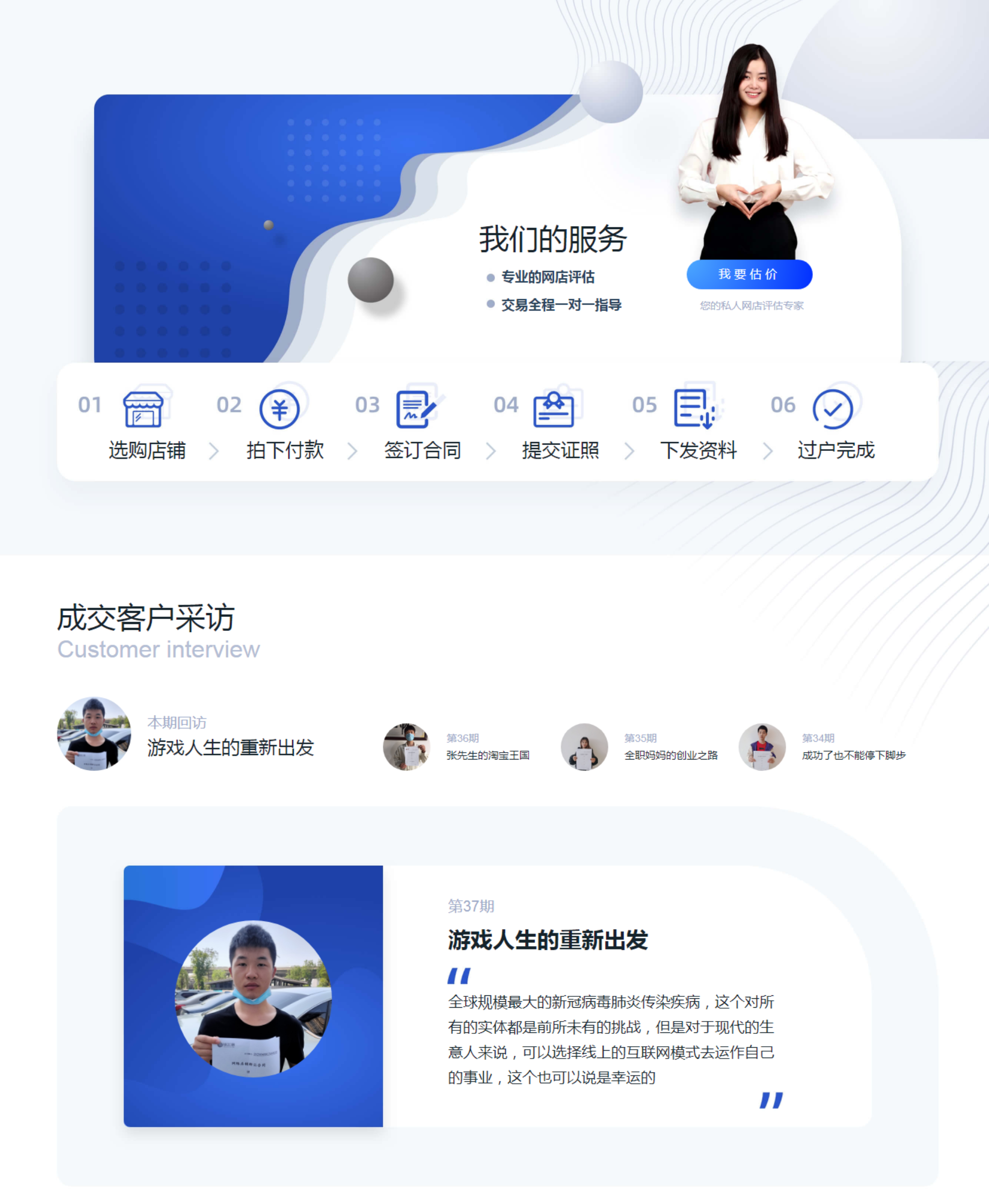 流量掌柜；网店交易；网店转让；淘宝店转让